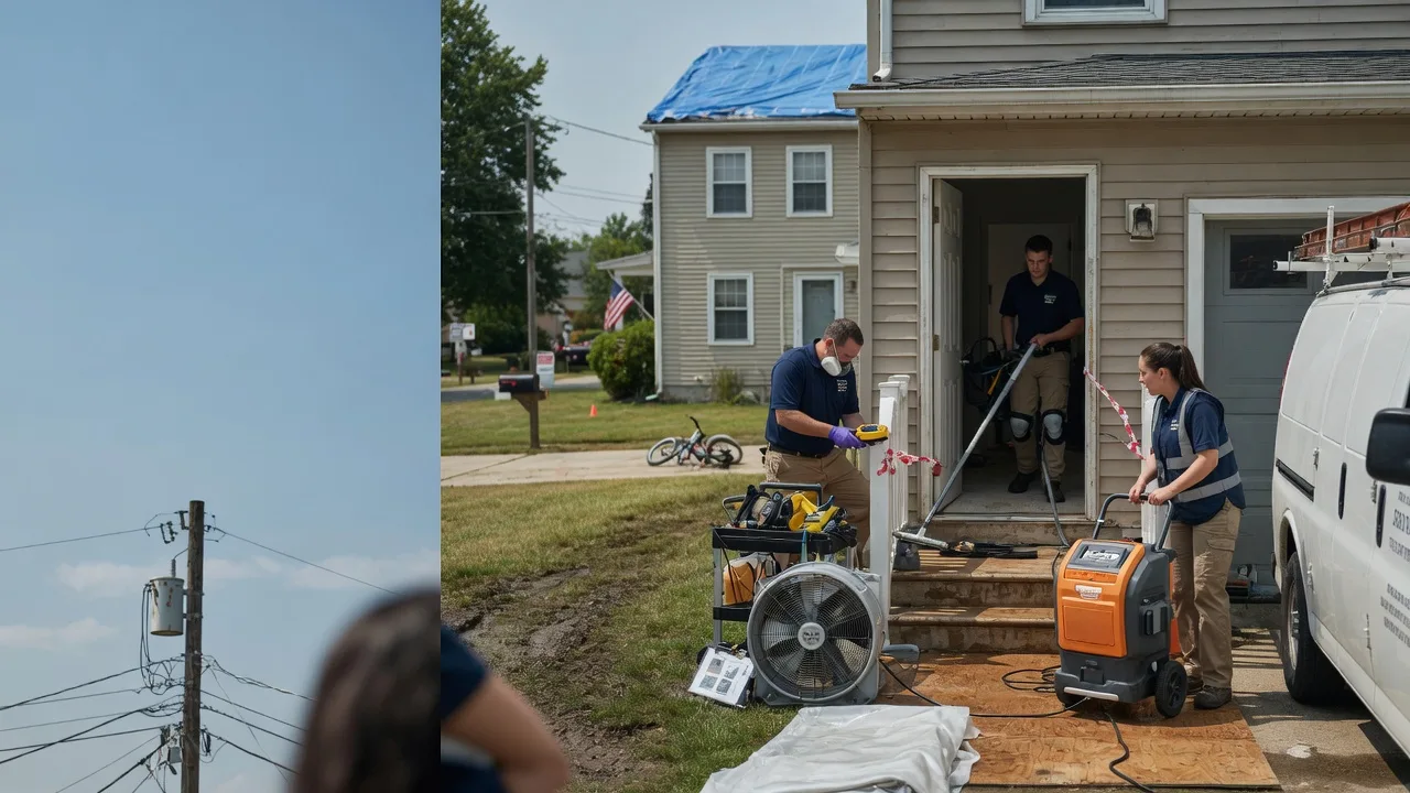Water Damage Repair in Pedricktown, NJ near me